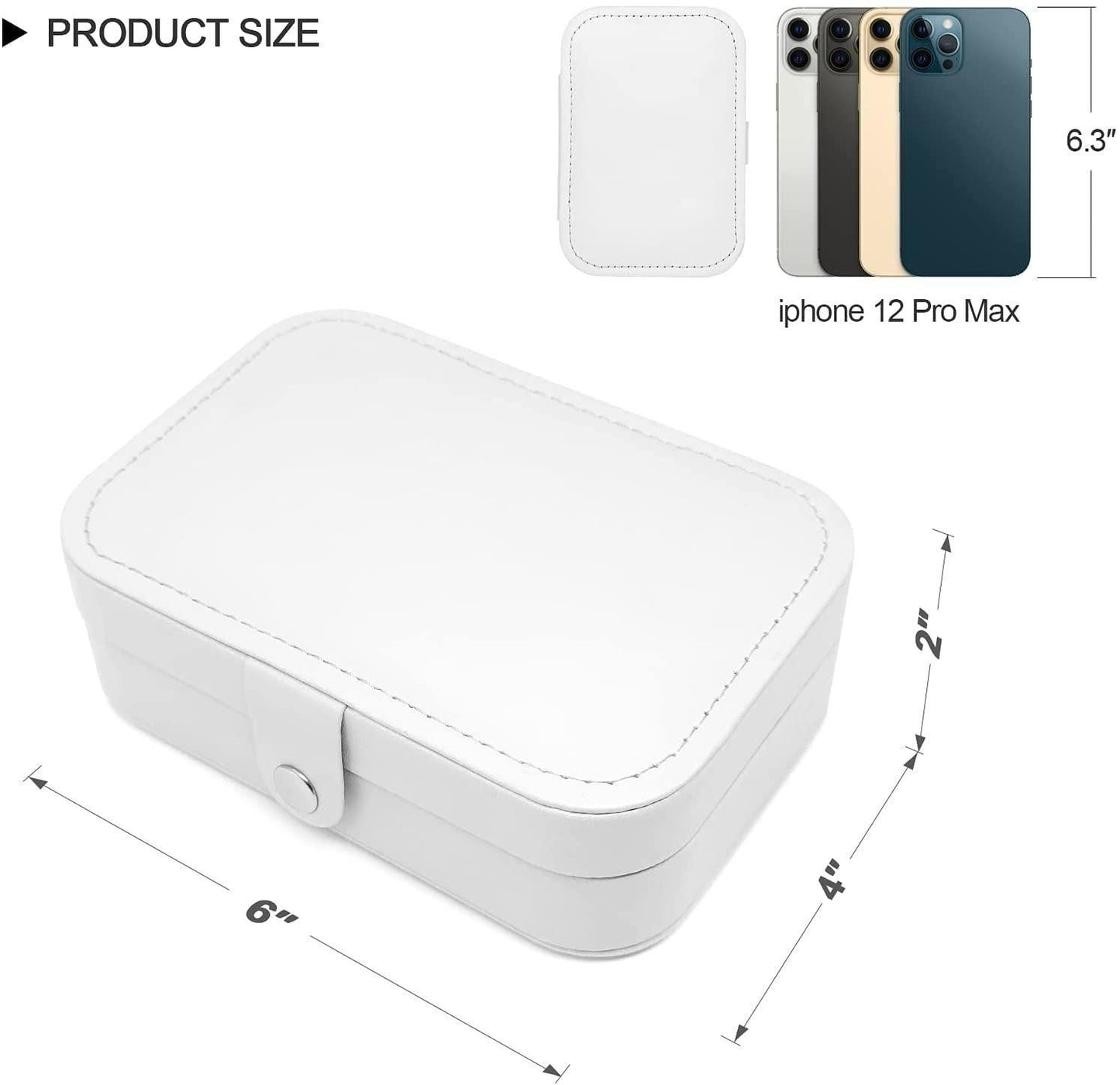 PU Leather Jewelry Box